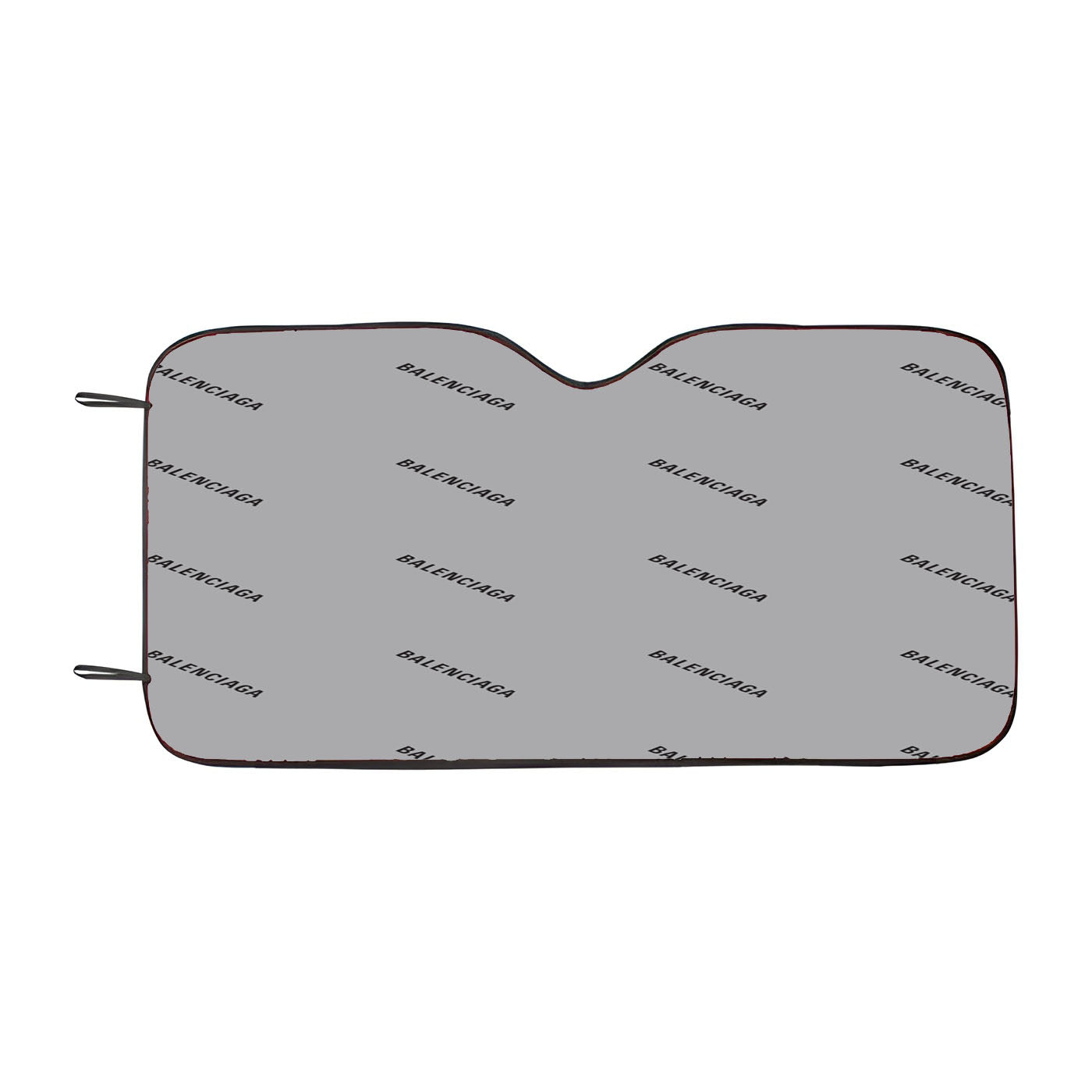 Balenciaga Grey Pattern Car Windshield Sunshade