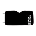 Balenciaga Logo Black Car Windshield Sunshade