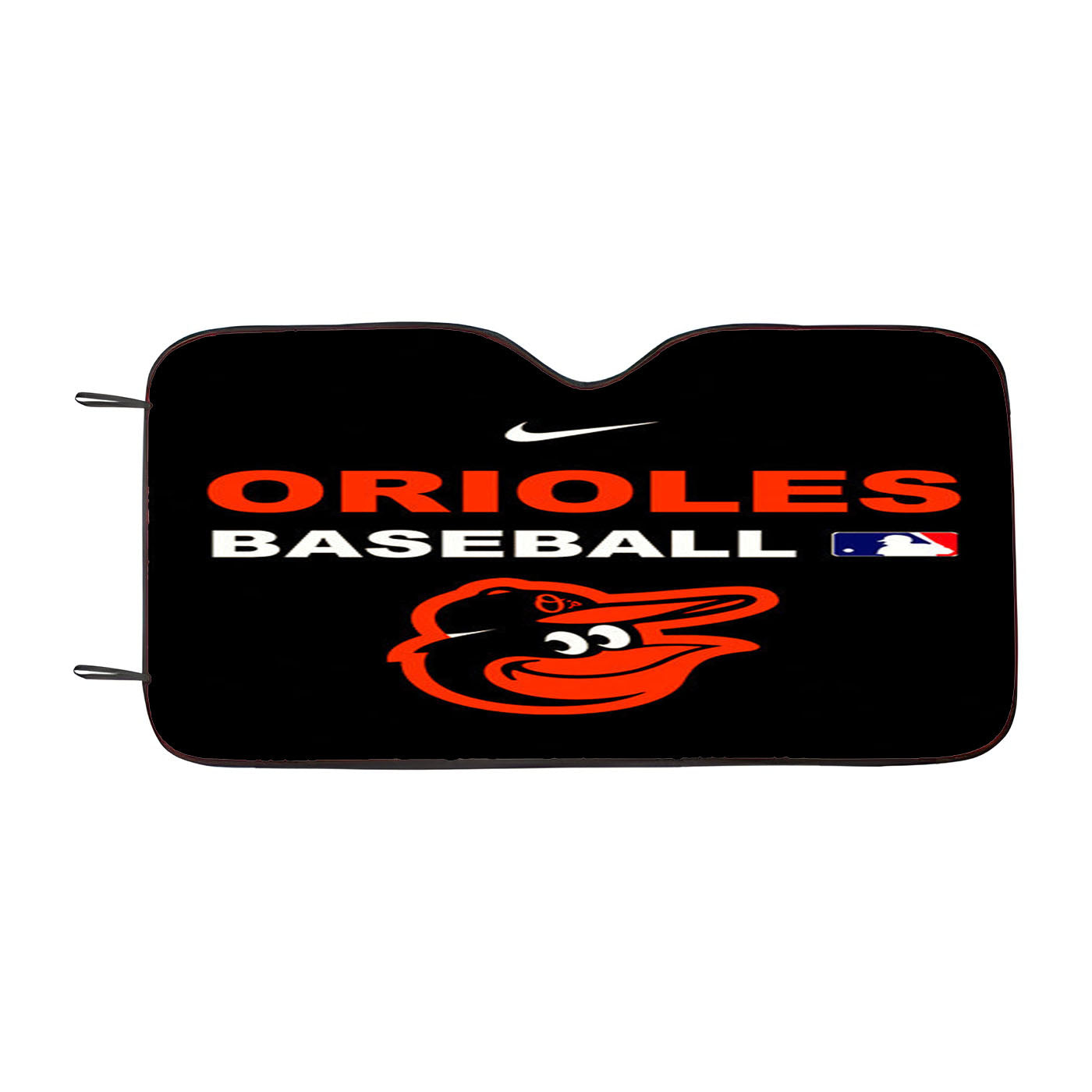 Baltimore Orioles Mlb Car Windshield Sunshade