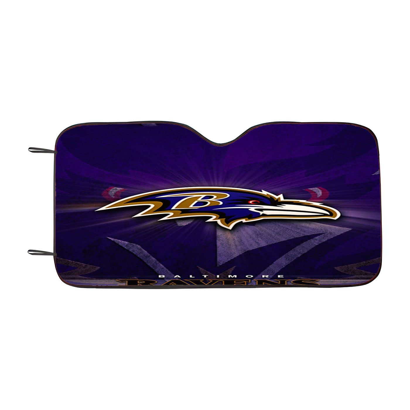 Baltimore Ravens Car Windshield Sunshade
