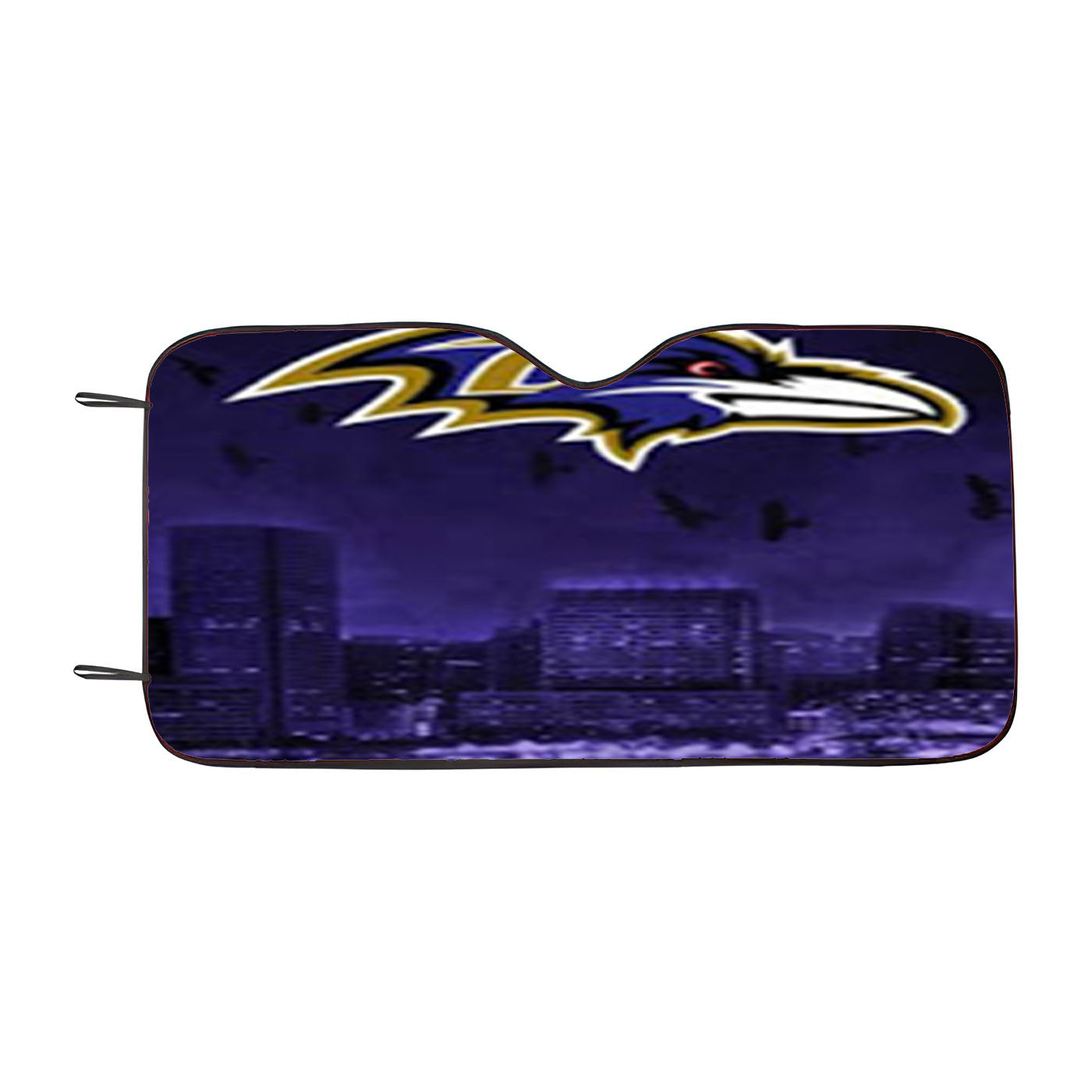 Baltimore Ravens Emblem Car Windshield Sunshade