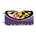 Baltimore Ravens Shield Car Windshield Sunshade