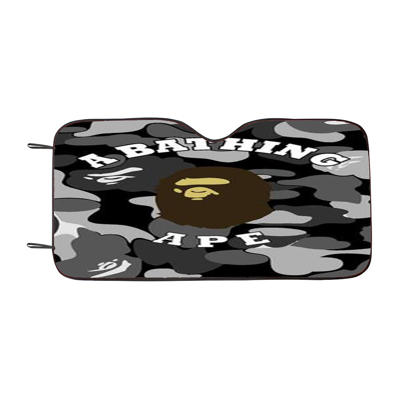 Bape Camo A Bathing Car Windshield Sunshade