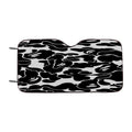 Bape Camo Bw Car Windshield Sunshade