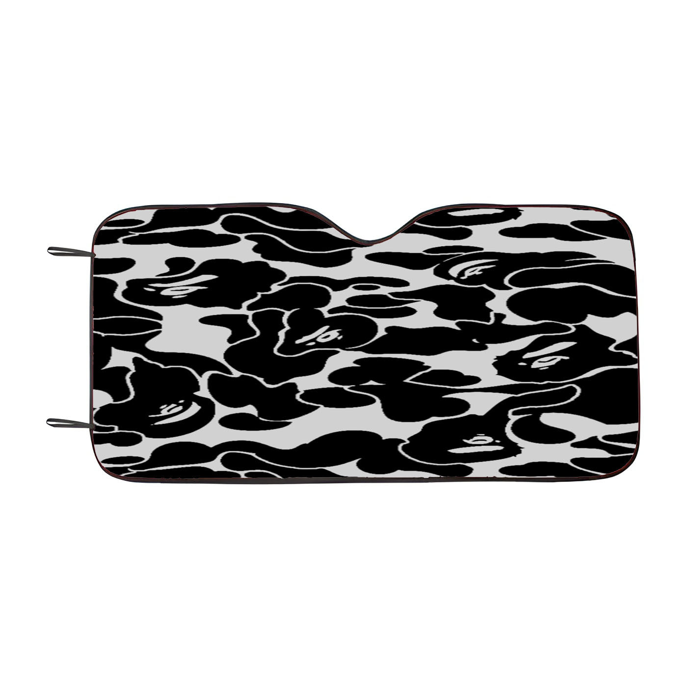 Bape Camo Bw Car Windshield Sunshade