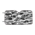 Bape Camo Grey Car Windshield Sunshade