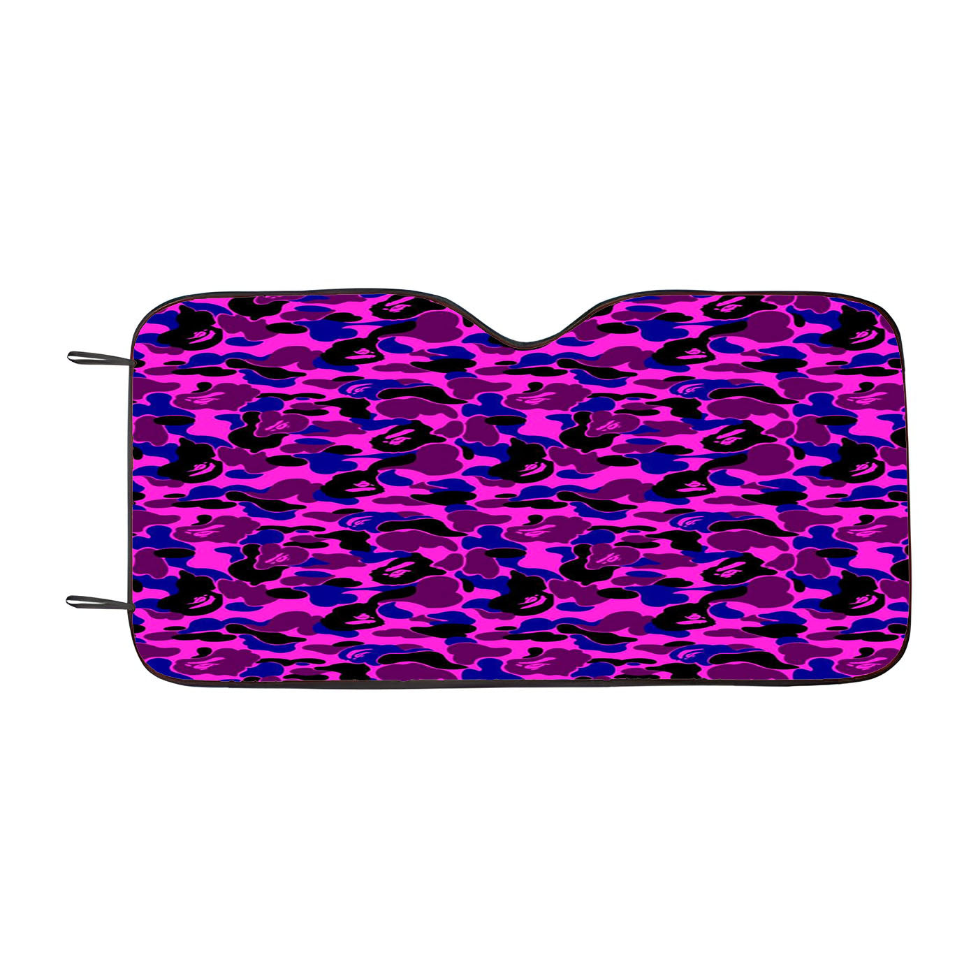 Bape Camo Purple Car Windshield Sunshade