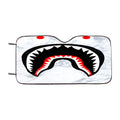 Bape Camo Shark Face Marble Car Windshield Sunshade