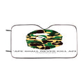 Bape Never Kill Car Windshield Sunshade