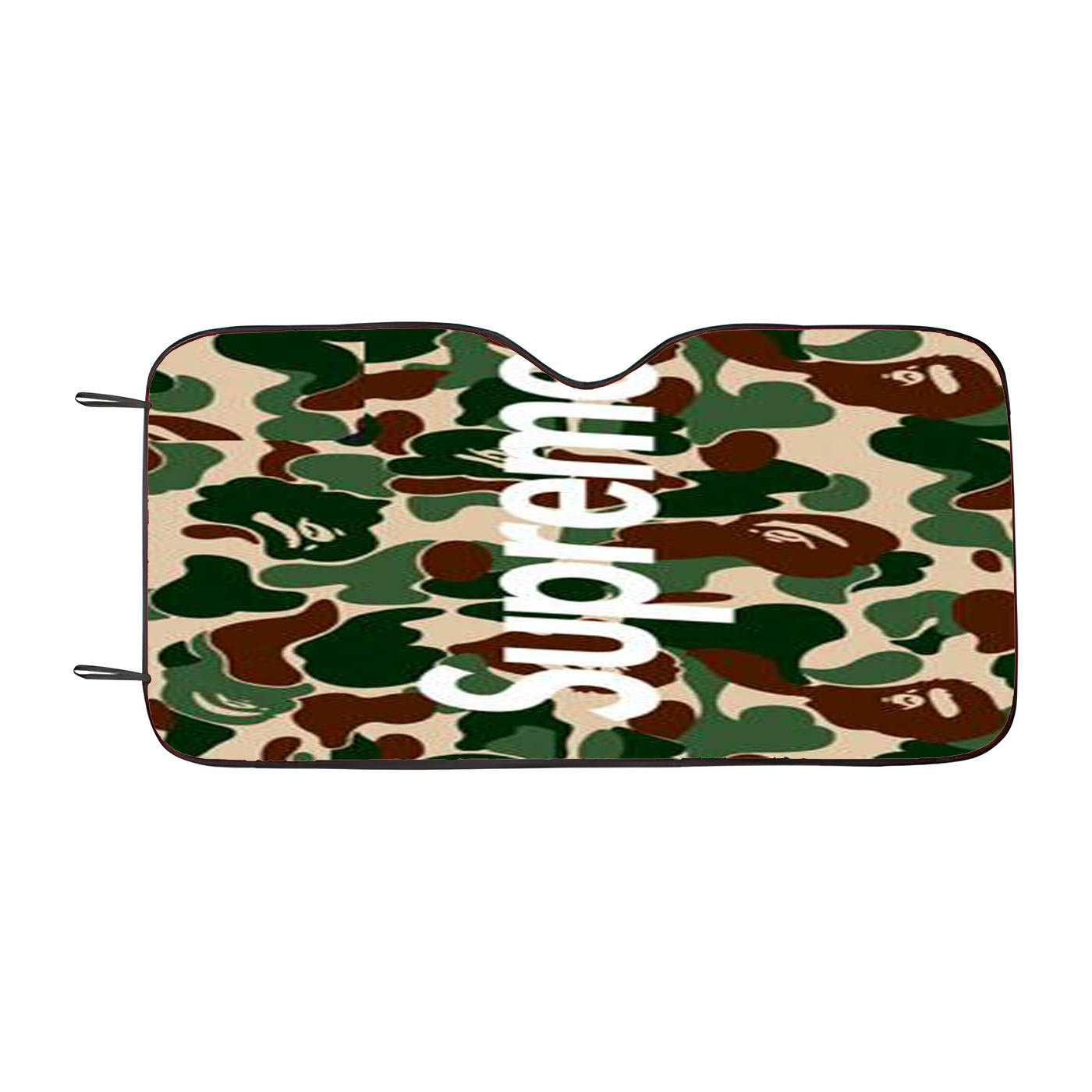 Bape X Suprem Car Windshield Sunshade