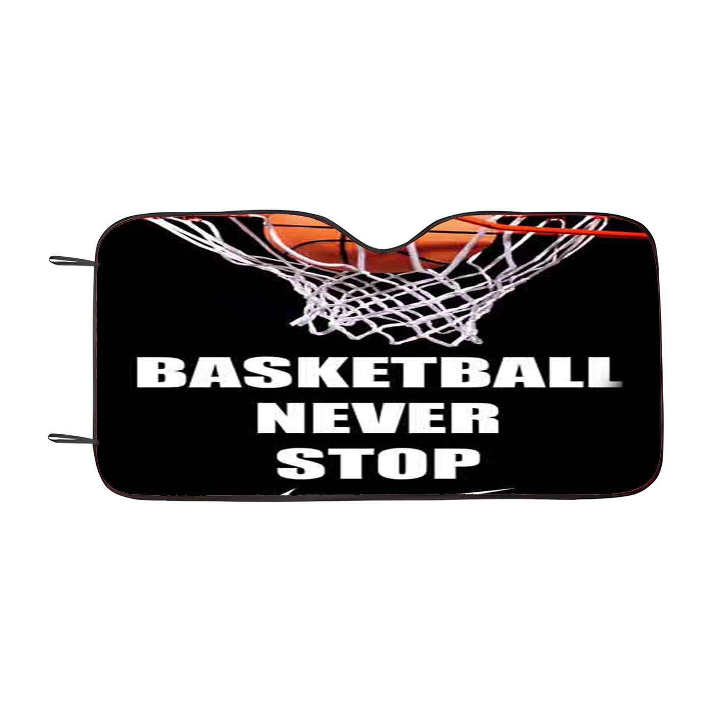 Basketball Never Stop Nike Car Windshield Sunshade