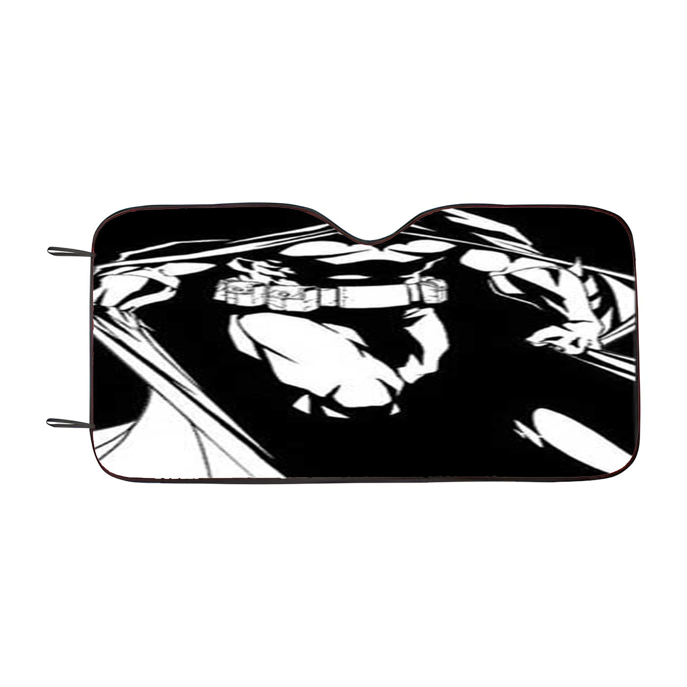 Batman All Bw Car Windshield Sunshade