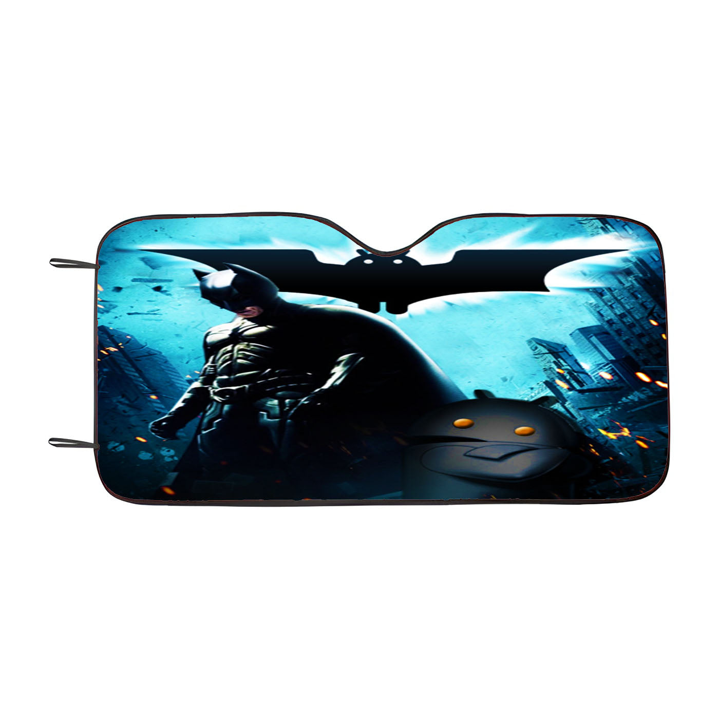 Batman And Android Car Windshield Sunshade