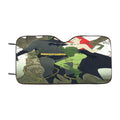 Batman And Ivy Make Love Car Windshield Sunshade