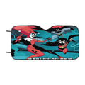 Batman And Robin Adventures Harley Quinns Crazy Creeper Caper Car Windshield Sunshade