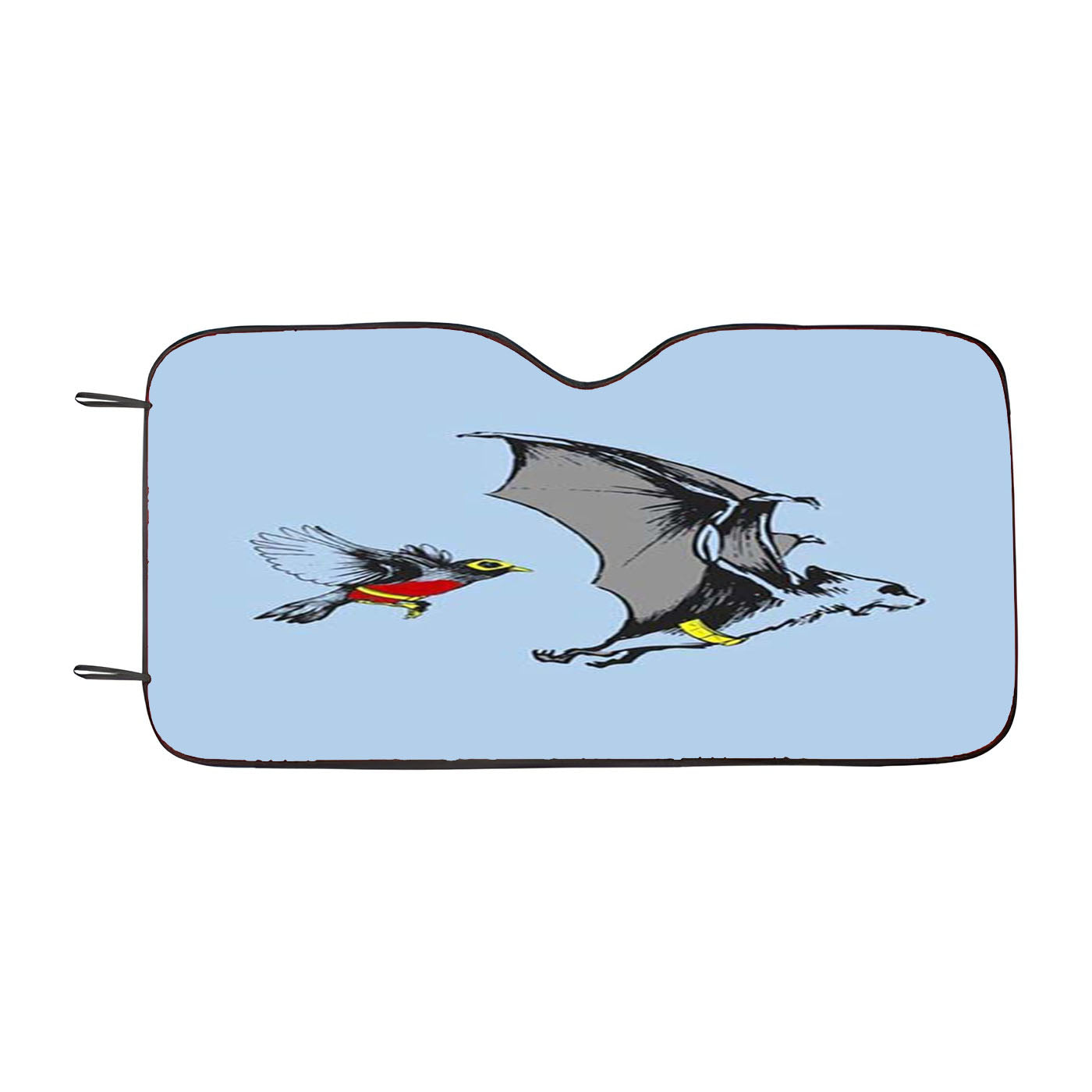 Batman And Robin Animals Car Windshield Sunshade