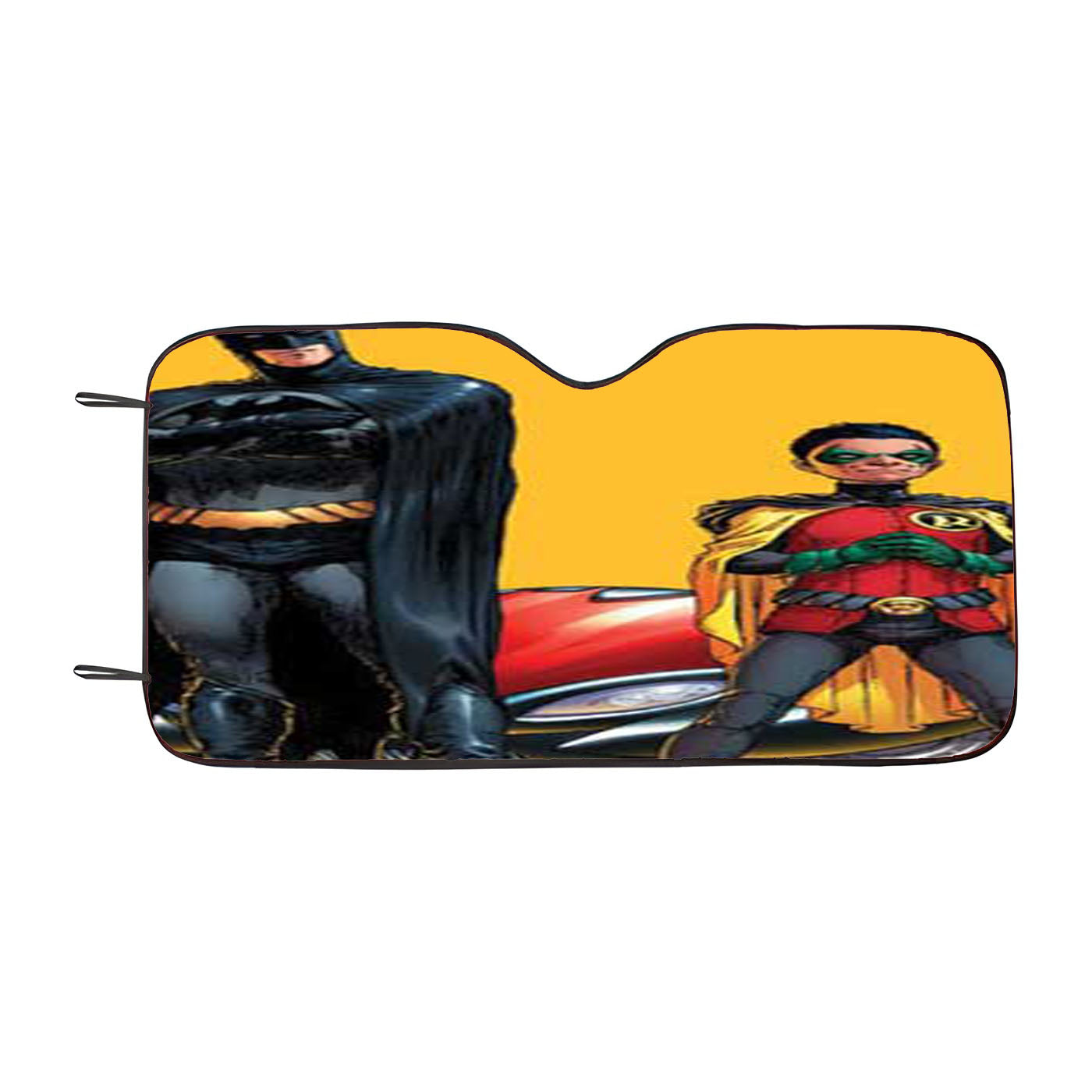 Batman And Robin Arms Crossed Car Windshield Sunshade