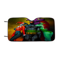 Batman And Sexy Villain Car Windshield Sunshade
