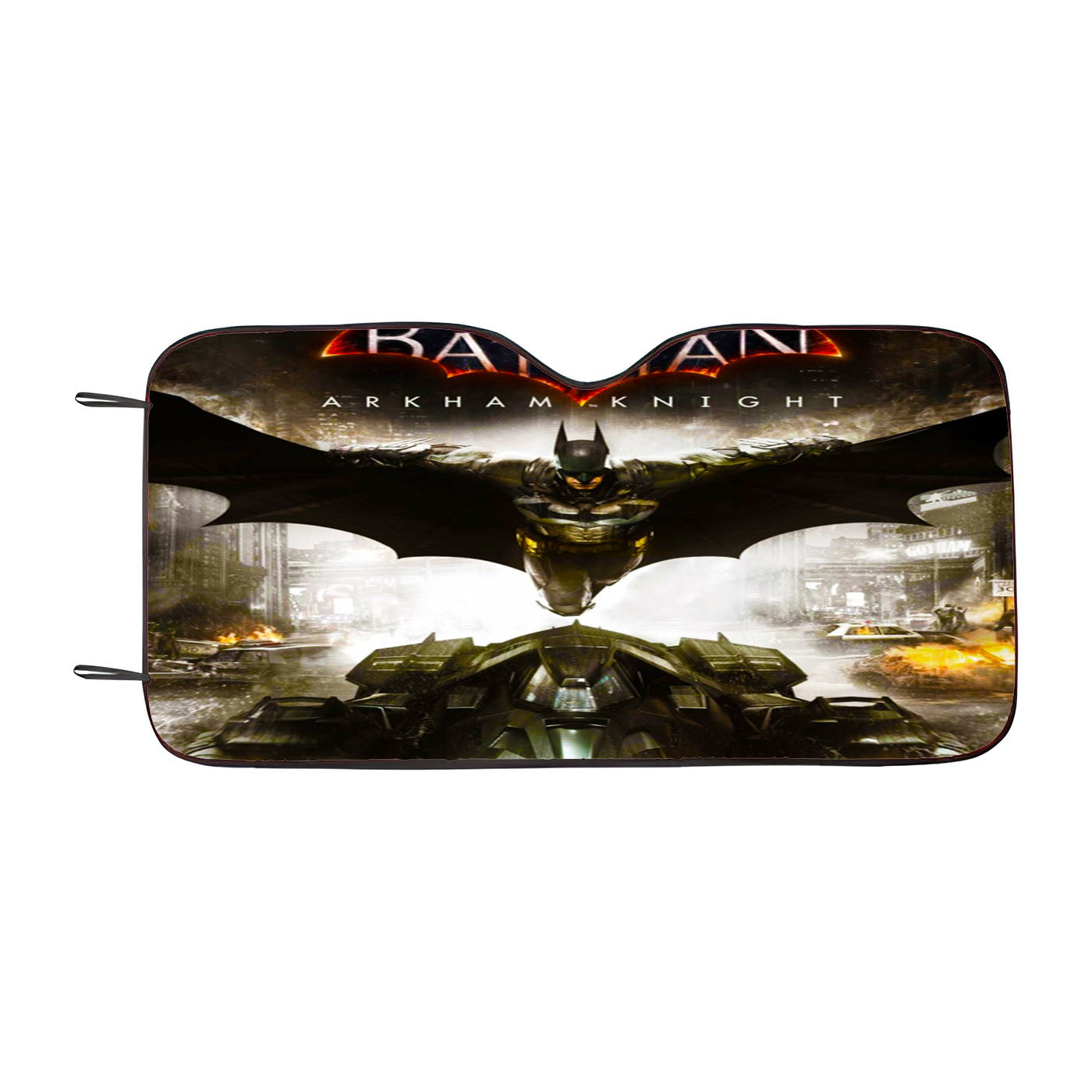 Batman Arkham Knight Batmobile Car Windshield Sunshade