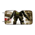 Batman Arkham Knight Red Hood Car Windshield Sunshade