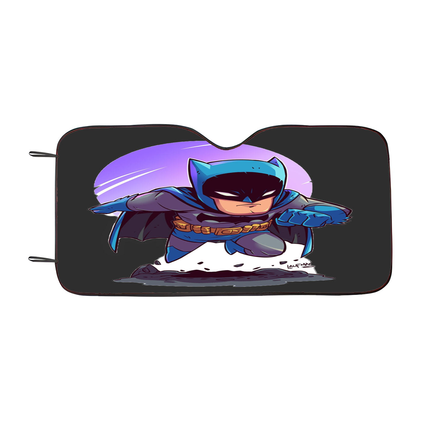Batman Chibi Wallpaper Car Windshield Sunshade