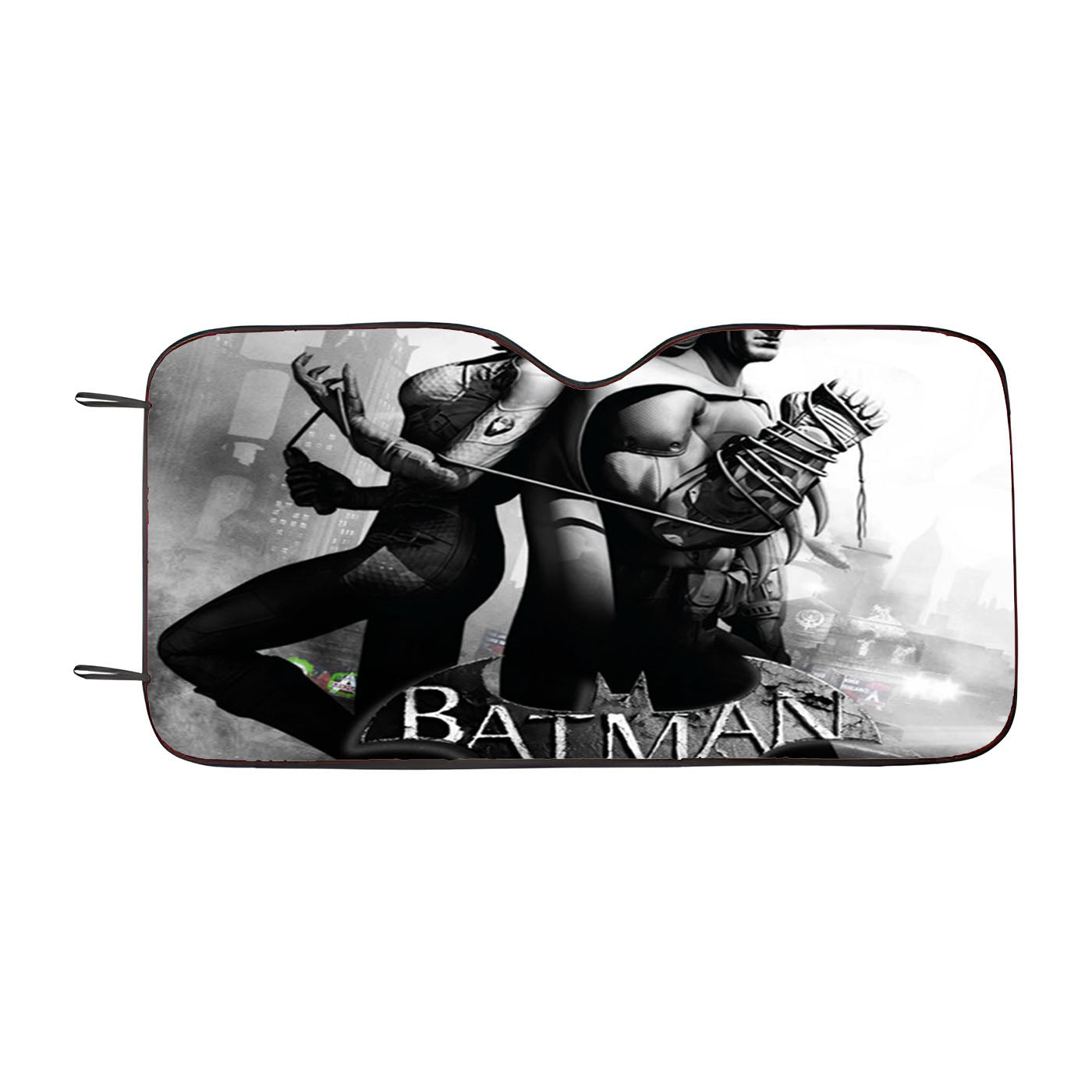 Batman Harley Quinn Arkham City Car Windshield Sunshade
