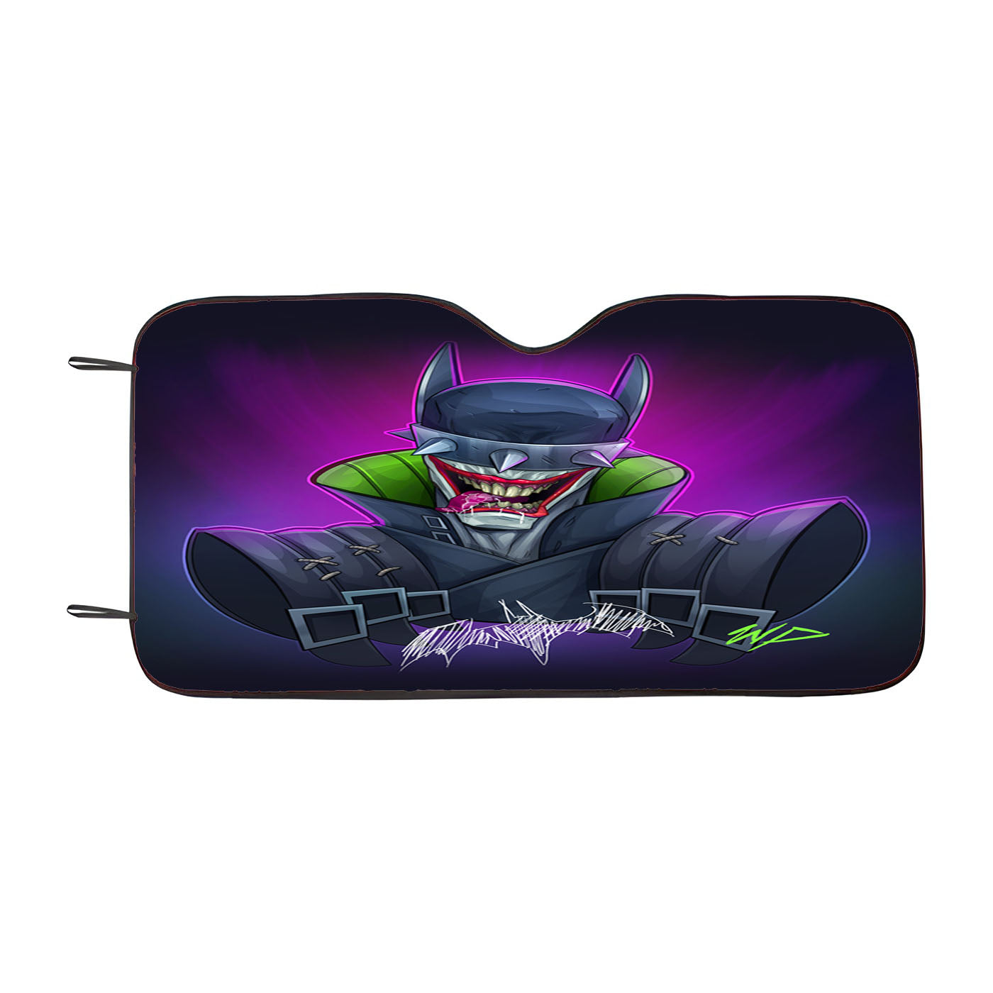Batman Joker Laughs Car Windshield Sunshade