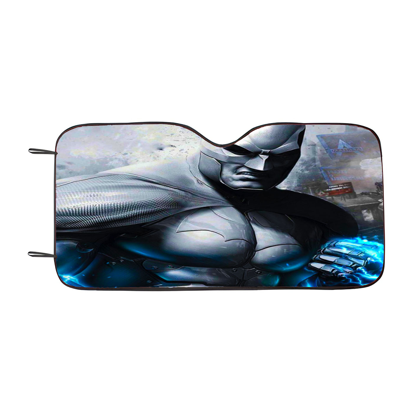 Batman Lightning Fist Car Windshield Sunshade