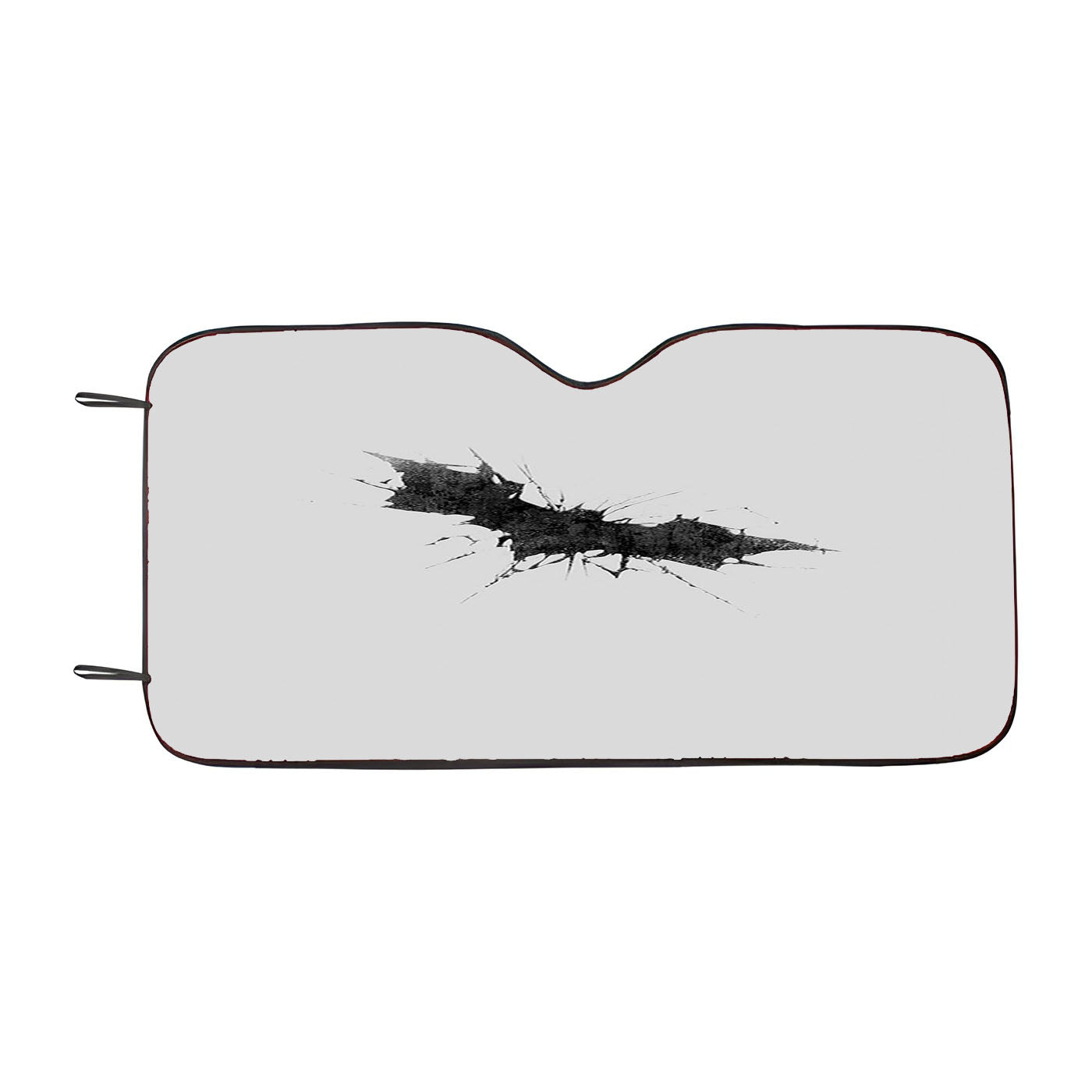 Batman Logo Crack Car Windshield Sunshade