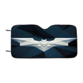 Batman Logo White Car Windshield Sunshade