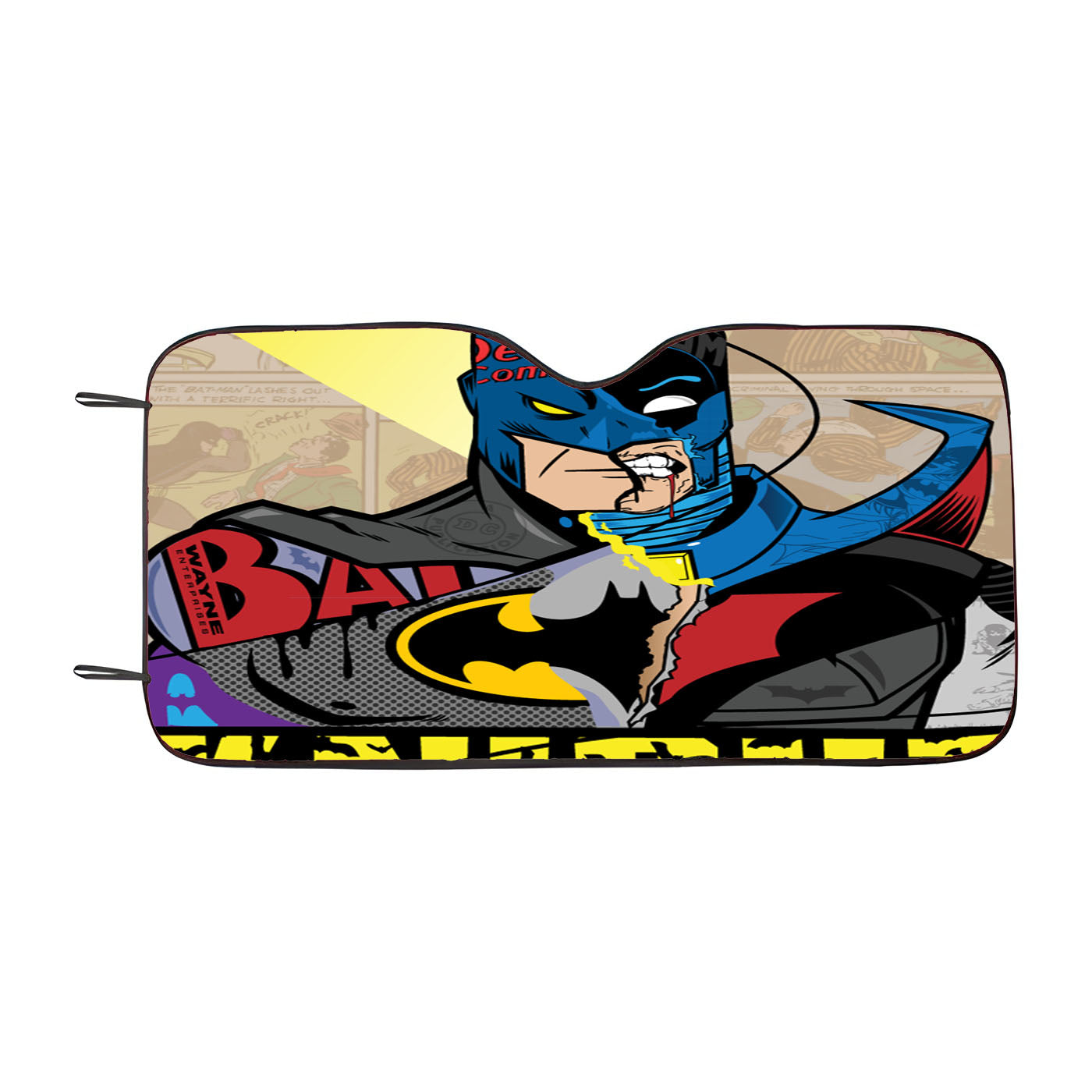 Batman Mashup Car Windshield Sunshade