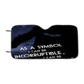 Batman Quote Vector Car Windshield Sunshade