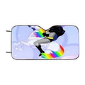 Batman Riding Robot Unicorn Car Windshield Sunshade