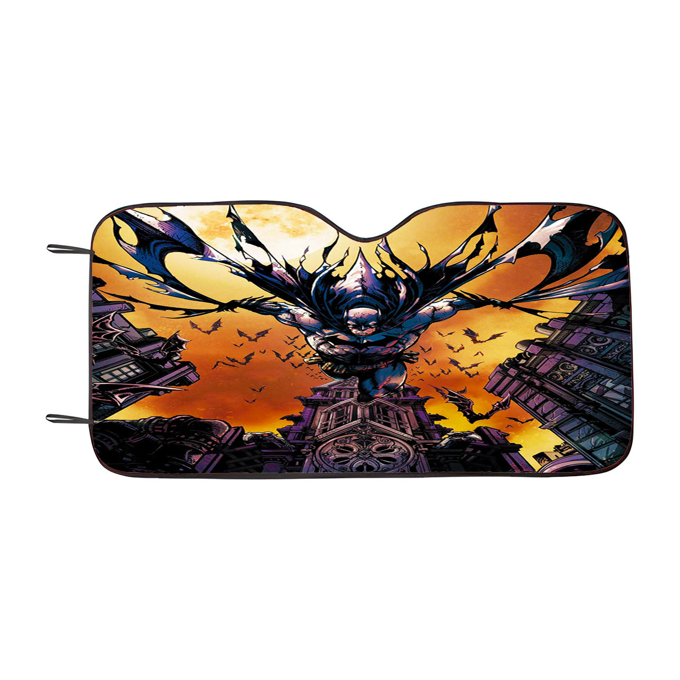 Batman Swoop Down Blades Car Windshield Sunshade