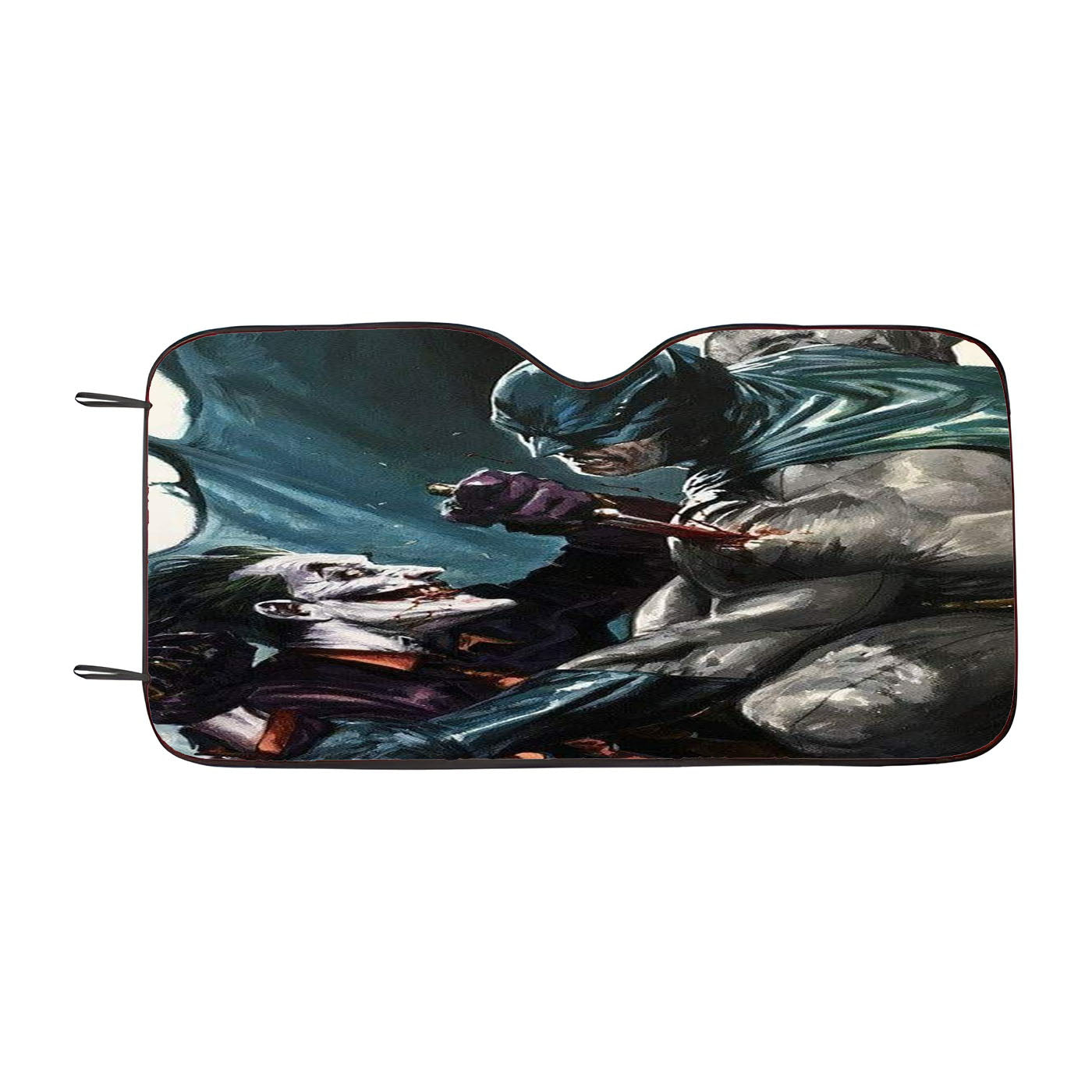 Batman Vs Joker Watercolor Car Windshield Sunshade