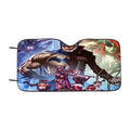 Batman Who Laughs Art Car Windshield Sunshade