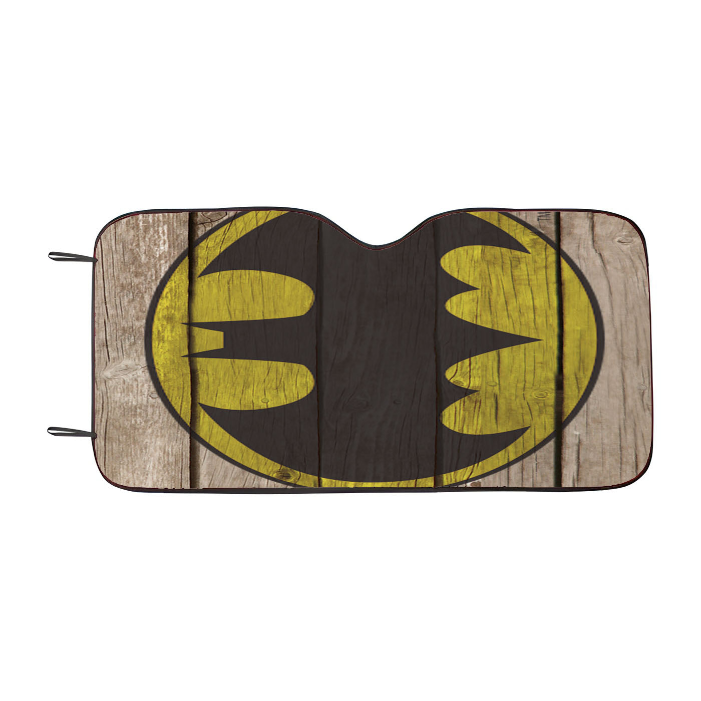 Batman Wood Logo Car Windshield Sunshade