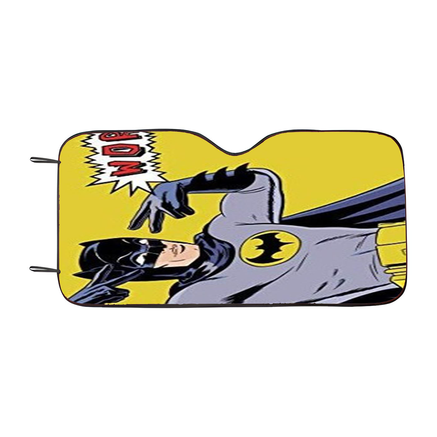 Batman Word Pop Art Car Windshield Sunshade