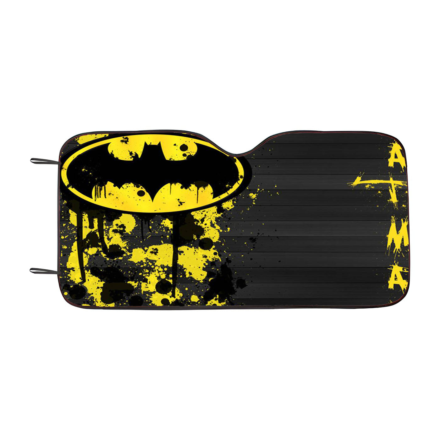 Batman Yellow Splash Car Windshield Sunshade