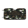 Be Happy And Positive Pattern Car Windshield Sunshade