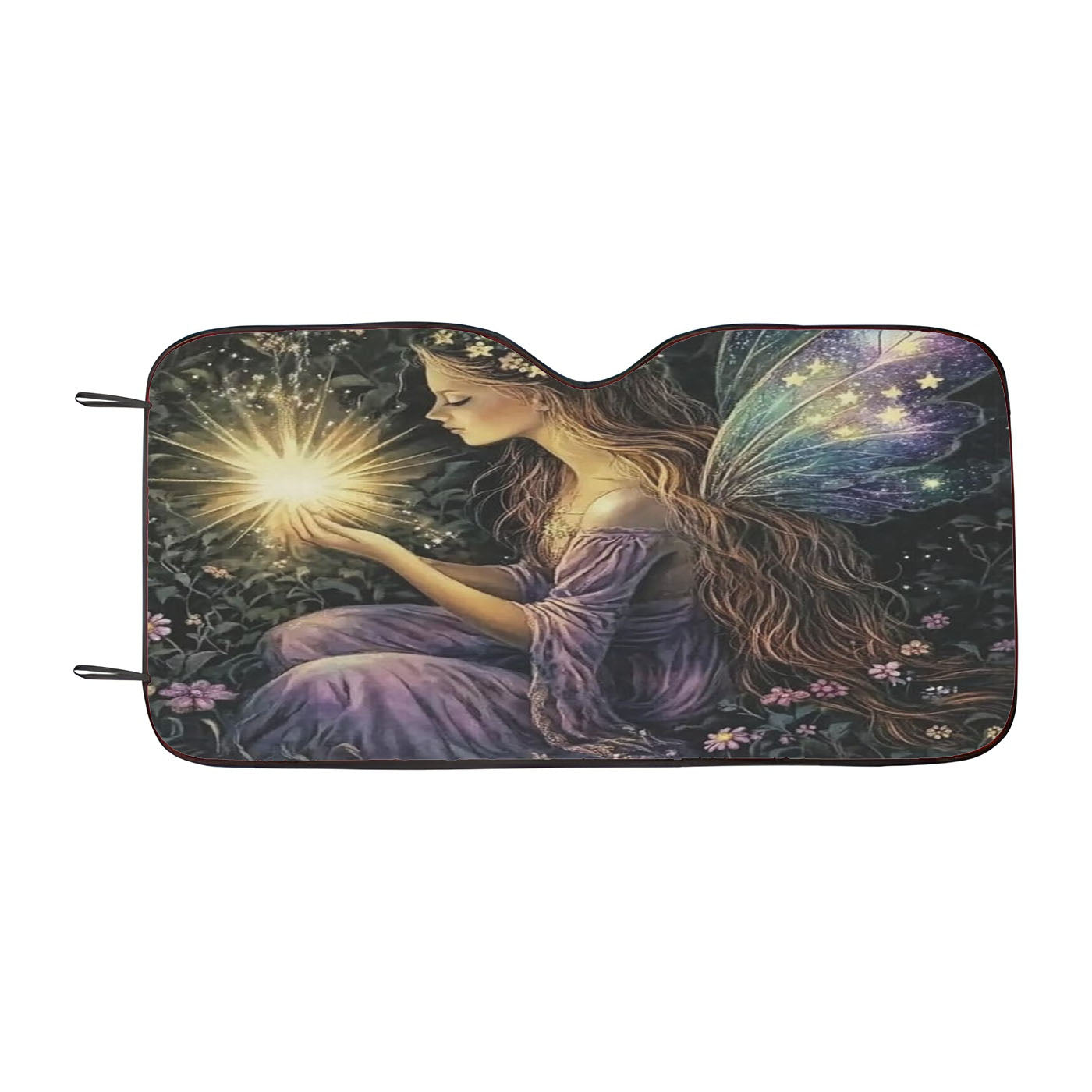 Beautiful Night Fairy Aura Car Windshield Sunshade