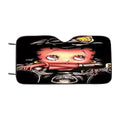 Betty Boop Biker Car Windshield Sunshade