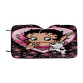 Betty Boop Classic Car Windshield Sunshade