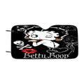 Betty Boop Kiss Blk Bkg Car Windshield Sunshade