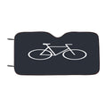 Bicycle Minimalistic Car Windshield Sunshade