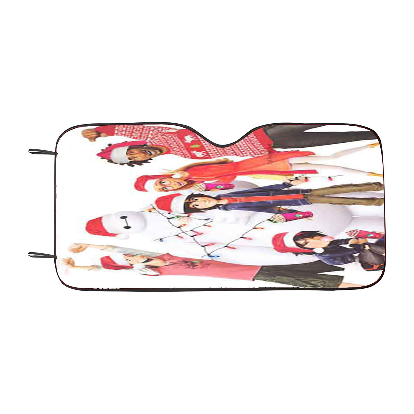 Big Hero 6 Christmas Car Windshield Sunshade