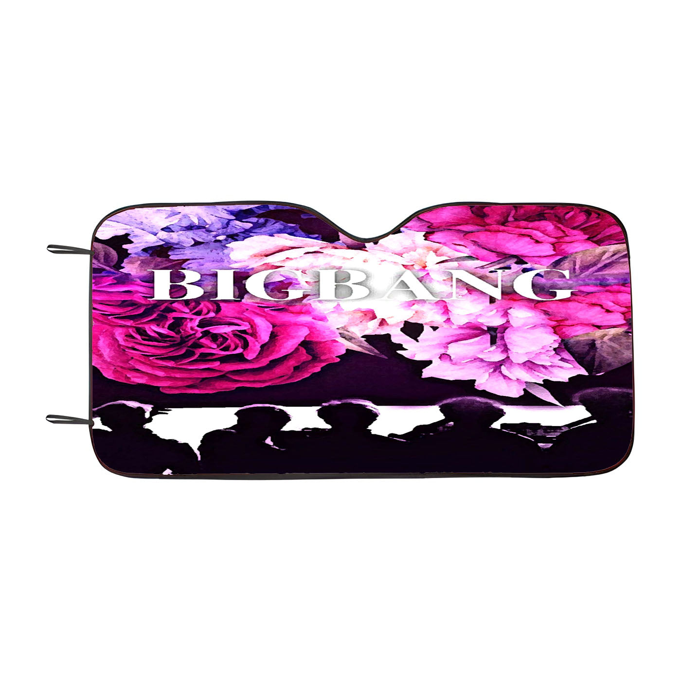 Bigbang Flower Road Purple Car Windshield Sunshade