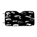 Bigbang Pattern Car Windshield Sunshade
