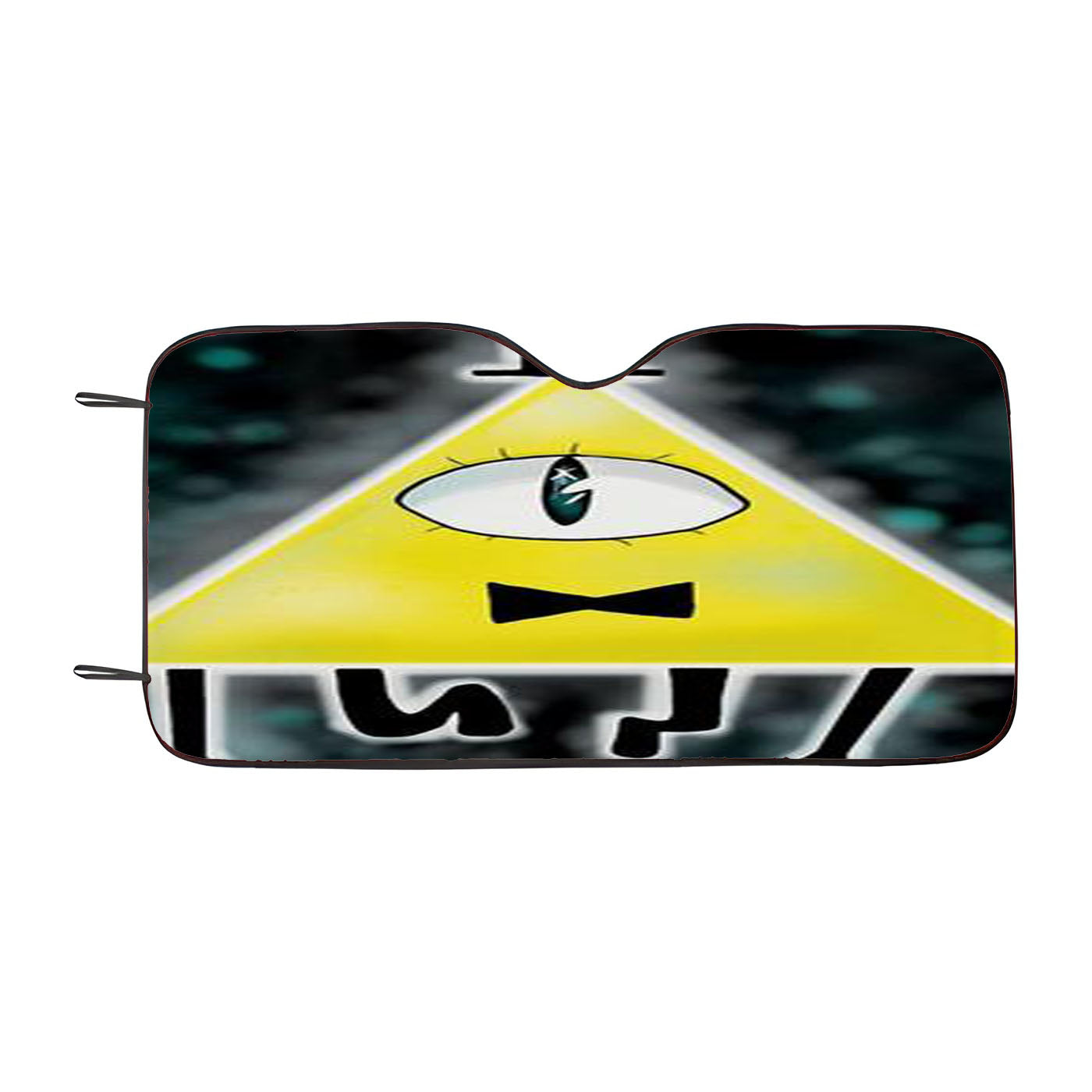 Bill Cypher Gravity Falls Car Windshield Sunshade