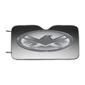 Black And White Marvel Shield Logo Car Windshield Sunshade